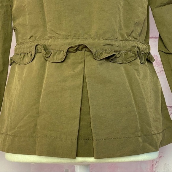 LOFT Olive Green Light Jacket - Picture 11 of 13